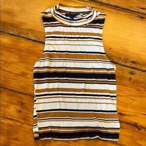 Aeropostale Multicolor Striped Knit Top